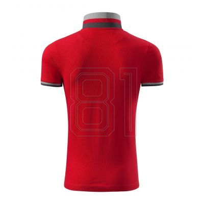 2. Malfini Collar Up M MLI-25671 Formelrotes Poloshirt