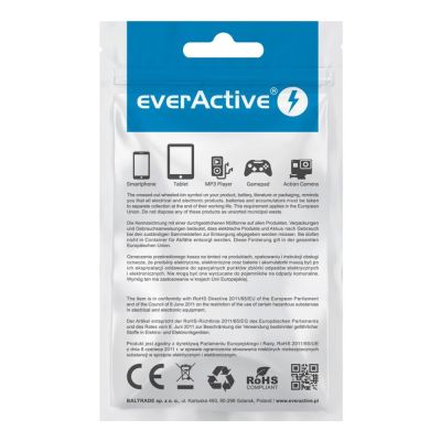 everActive CBS-1CB Stromkabel (USB – USB Typ-C; 1 m; schwarz)