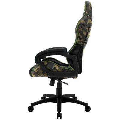5. ThunderX3 BC1 Camo Universal-Gaming-Stuhl, Tarnmuster, Grün