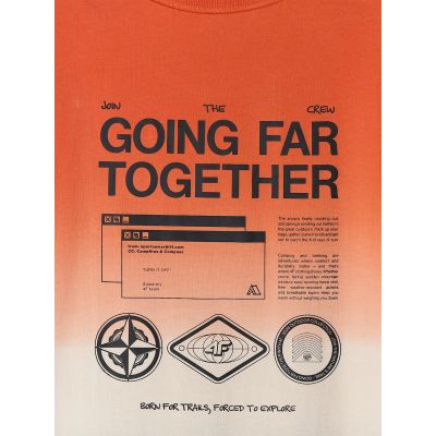 6. Lässiges Herren-T-Shirt mit Aufdruck 4F 4FRSS26TTSHM3815-70A