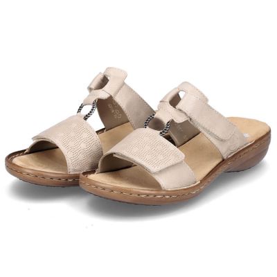 15. Bequeme Rieker W RKR681 beige Flip-Flops