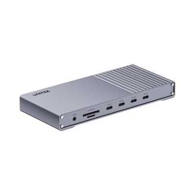 11. Unitek Triple USB4 40Gb/s Dockingstation, 120W Netzteil