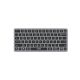 2. UNITEK D1092A USB-Tastatur Amerikanische Internationale Grau