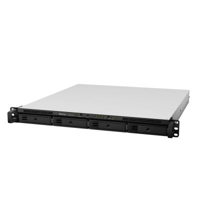 2. Synology RS1619xs+ NAS; 1U-Rack; 4x (3,5"-SATA-HDD/2,5"-SATA-HDD); Intel Xeon D-1527; 8 GB DDR4 ECC UDIMM (max. 64 GB), 4x 1GbE RJ-45