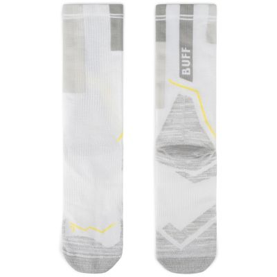 Laufsocken Buff Coolnet Crew Sock CC – white