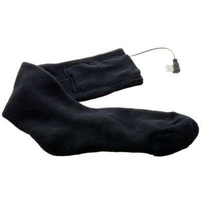 8. Glovii GQ2L beheizte Socken (41, 42, 43, 44, 45, 46, L; schwarz)