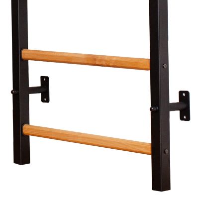 25. Turnwand aus Holz und Metall mit Metallstange und Zubehör für Kinderbank K 721B A076