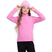 Fleece-Sweatshirt für Mädchen 4F F060 Fuchsia 4FJWAW25UFLEF060 55S