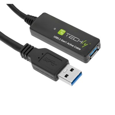 5. Techly USB 3.0 Repeater-Kabel 10 m