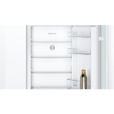 6. Einbau-Kühl-Gefrierkombination BOSCH KIN86NSE0 mit Gefrierfach unten, 177,2 x 54,1 cm, Schlepptür, NoFrost
