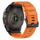 2. Tech-Protect Nylon Classic Armband für Garmin Fenix ​​5X / 5X Plus / 6X / 6X Pro / 7X / 8 / 8 Pro / 9 / 9 Pro (47 mm) - Orange