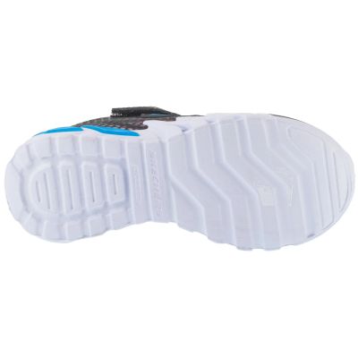 4. Skechers Flex-Glow Elite - Vorlo 400137L-BKRB Schwarz 28.5