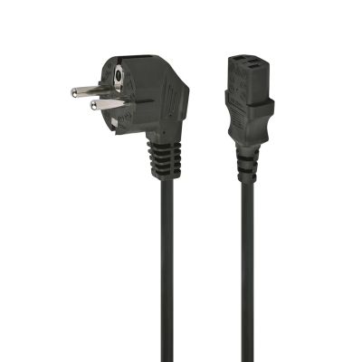 2. GEMBIRD PC-186-VDE-3M Kabel (C13 / IEC C13 / IEC 320 C13 - Schuko; 3m; schwarz)