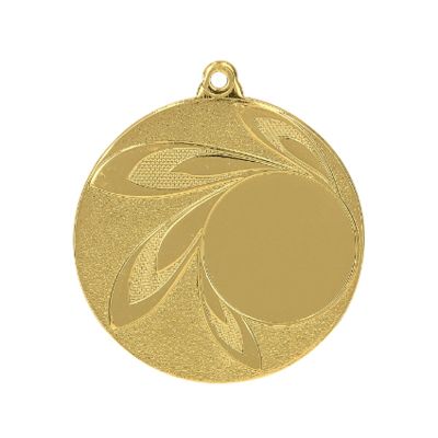 Allgemeine Goldmedaille mit Platz für ein 25-mm-Emblem – Stahlmedaille