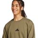 5. Herren adidas Essentials Feelcozy Fleece Sweatshirt Oliv KD5149