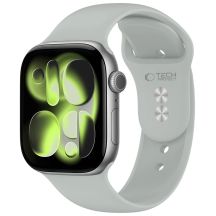 Tech-Protect Silikonarmband für Apple Watch 44 / 45 / 46 / 49 mm – Grau