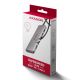 7. Axagon HMC-5H USB-C 3.2 Gen 1 Hub mit 3x USB-A, 4K HDMI PD und 100 W – Silber, kabelgebunden, USB 3.2 Gen 1 (3.1 Gen 1), Typ-C, Silber