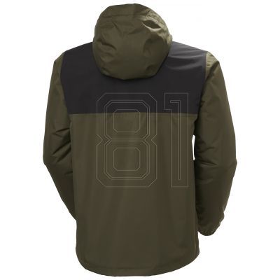 16. Helly Hansen Vancouver wasserdichte Jacke mit Fleecefutter M 54269 431