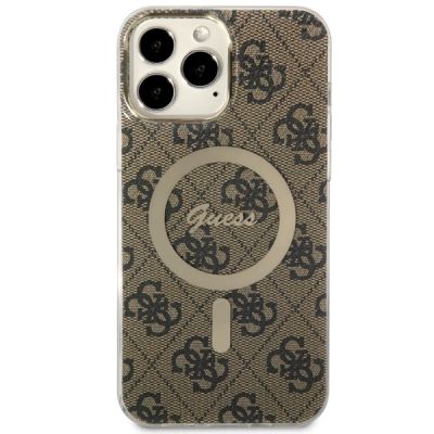 3. Guess GUHMP13XH4STW iPhone 13 Pro Max 6.7" Braun/Braun Hardcase 4G MagSafe