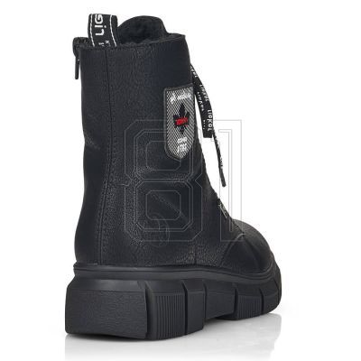 17. Rieker W RKR557 wasserdichte bequeme Stiefeletten