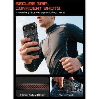 7. Supcase UB Grip Mag MagSafe Case für iPhone 17 Air - Schwarz