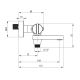 2. DEANTE Thermostatischer Badewannenmischer mit klappbarem Auslauf BCH_01BT