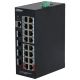 Dahua Technology HS4420-16GT-190 Netzwerk-Switch, Managed L2 Gigabit Ethernet (10/100/1000), PoE-fähig, Desktop, Schwarz