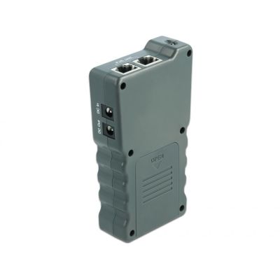5. Delock LCD-Kabeltester RJ45 / PoE / DC - Netzwerktestgerät
