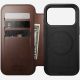 2. Nomad Moderne Leder-Folio-Handyhülle 16 cm (6,3") Braun