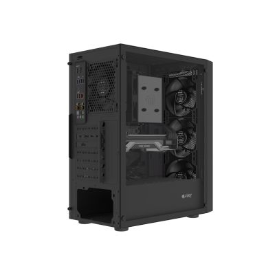 4. FURY SHOBO SH8F MIDI-TOWERCASE MIT FENSTER, SCHWARZ