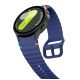 3. Tech-Protect Silikon-Sportarmband für Samsung Galaxy Watch 4/5/5 Pro/6/7/FE – Blau