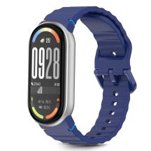 Tech-Protect Silikon-Sportarmband für Xiaomi Smart Band 8 / 9 / 10 / NFC - Blau