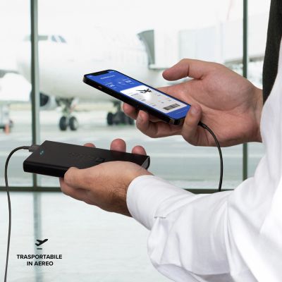 4. Powerbank SBS TTBB10000FASTPD20K 10000 mAh 20W mit Power Delivery - schwarz