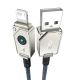 2. Baseus Unbreakable USB-IP-Kabel 2,4 A 1 m (Weiß)