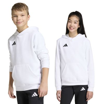 Kinder-Hoodie adidas Entrada 26 Hoody weiß JZ6561