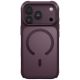 2. Uniq Veren Magclick Ladehülle für iPhone 18 Pro / 17 Pro - bordeauxrot