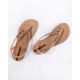 5. Ipanema Sandal Class Damen Flip-Flop-Sandalen beige mit gold