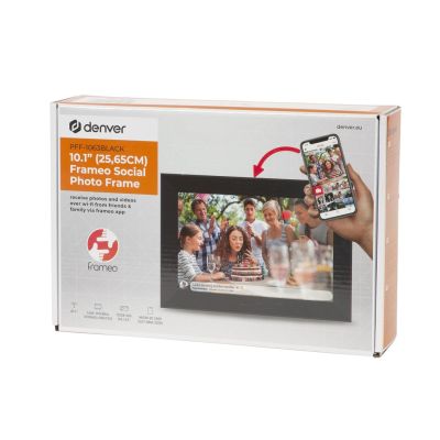7. Denver-Fotorahmen mit FRAMEO 10,1" 16GB schwarz