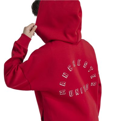 4. Adidas Manchester United Anthem Jacket Jr IT4188 Sweatshirt