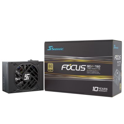6. Seasonic FOCUS SGX-750 (2021) 750 W 20+4-Pin ATX SFX Schwarzes Netzteilmodul