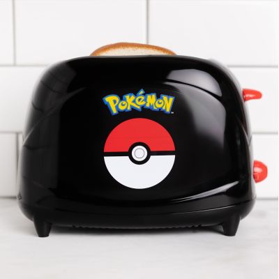 8. Mad Monkey Pokémon – Toaster (2 Stück). Schwarz, Rot, Weiß.