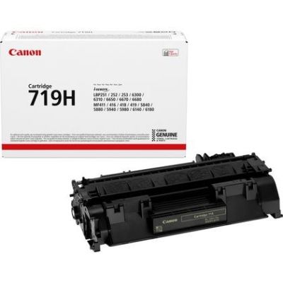 Canon 719H Tonerkartusche, 1 Stück, Original Schwarz