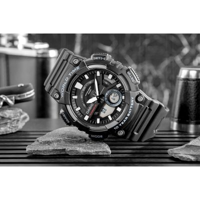 6. CASIO Gerton AEQ-110W-1AVDF Herrenuhr + Box