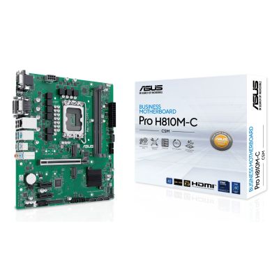 ASUS PRO H810M-C-CSM Intel H810 LGA 1851 (Sockel V1) Micro-ATX
