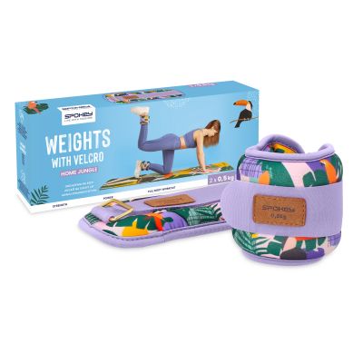 10. Spokey HOME JUNGLE Knöchel- und Handgelenkgewichte 2x 0,5 kg