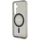 6. Guess Strass-bedruckte MagSafe-Hülle für Samsung Galaxy S25, schwarz