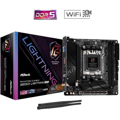 6. Asrock B650I LIGHTNING WIFI Mainboard