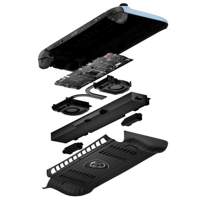 7. MSI Claw 8 AI+ A2VM Glacier Blue Edition-254PL Ultra 7 258V 8" FHD Touch 120Hz 500nits IPS-Level-Panel 32GB LPDDR5x SSD1TB Intel Arc Win11