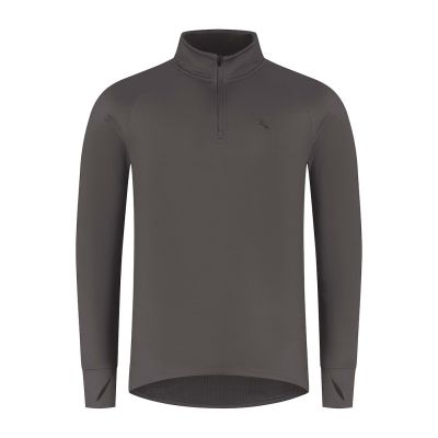 Rogelli ESSENTIAL pflaumenfarbenes Lauf-Sweatshirt Größe S