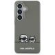 3. Karl Lagerfeld IML Peekaboo Karl&Choupette MagSafe Hülle für Samsung Galaxy S26 - Schwarz